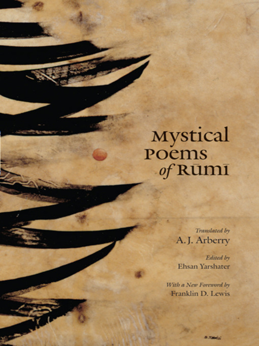 Title details for Mystical Poems of Rumi by Jalal al-Din Rumi - Wait list